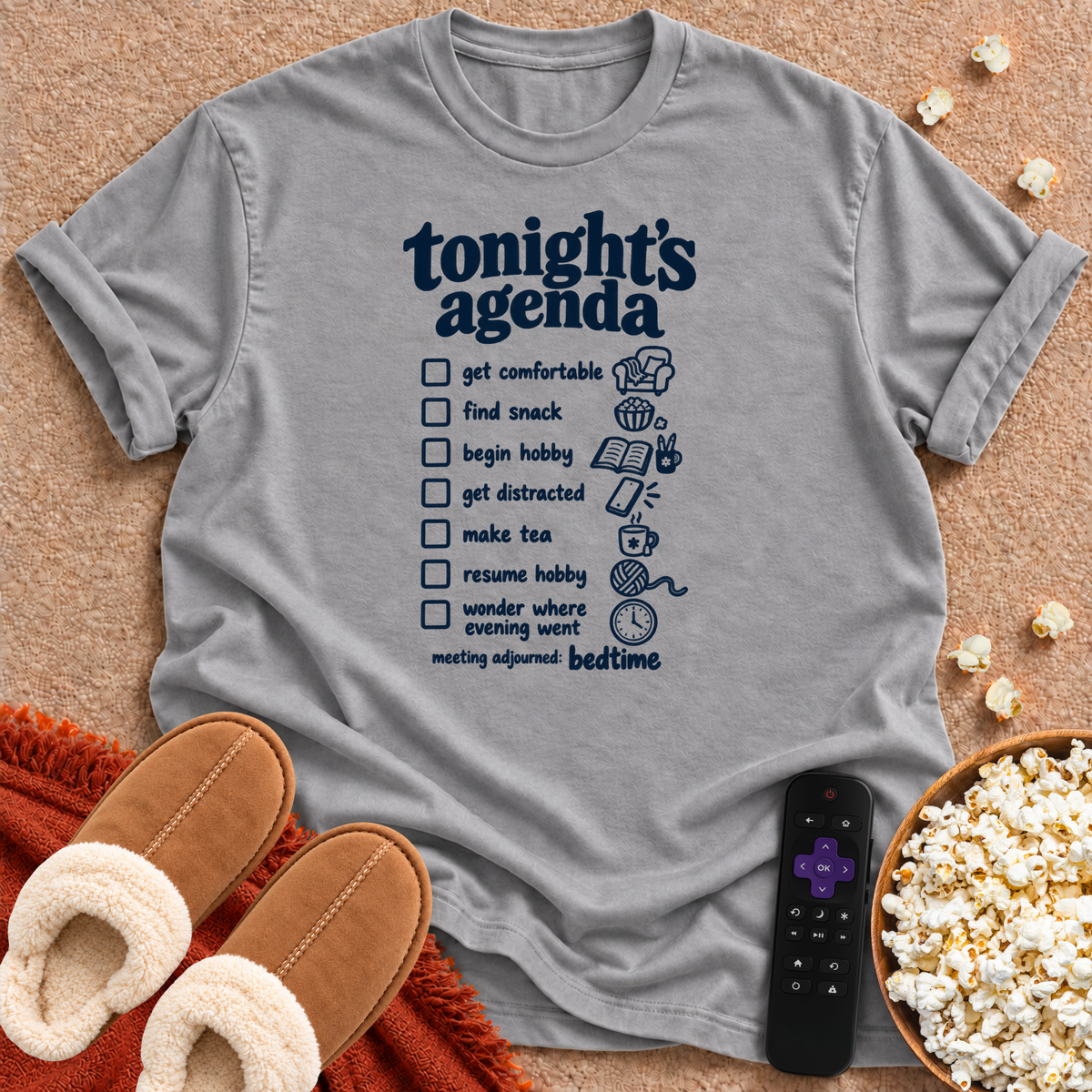 Tonight's Agenda T-shirt