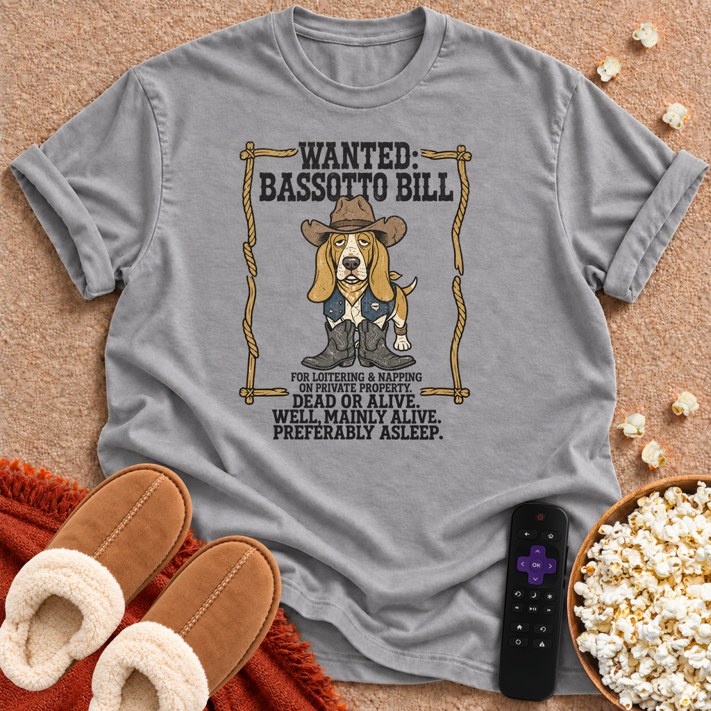 Wanted: Bassotto Bill T-shirt