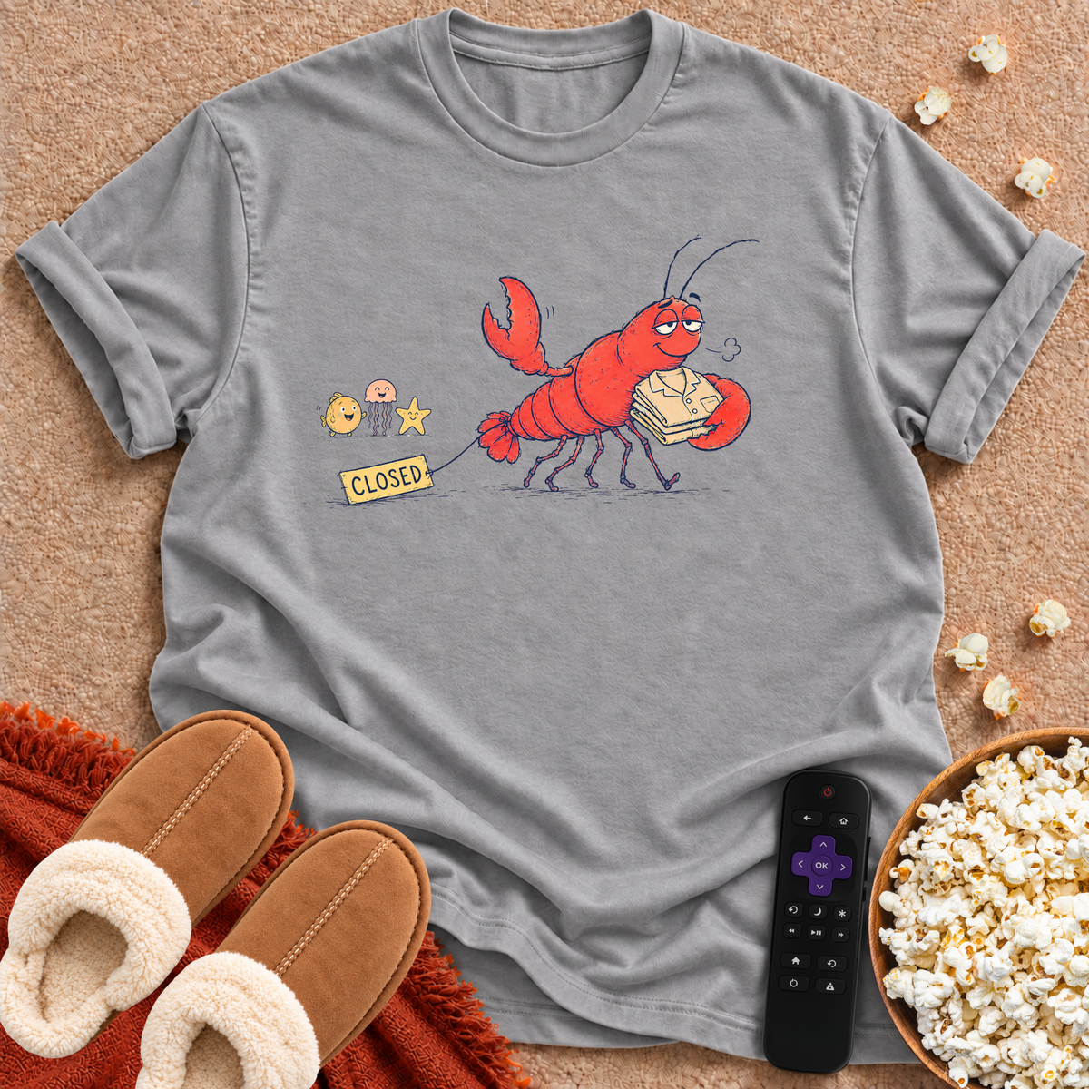Closed Lobster T-shirt