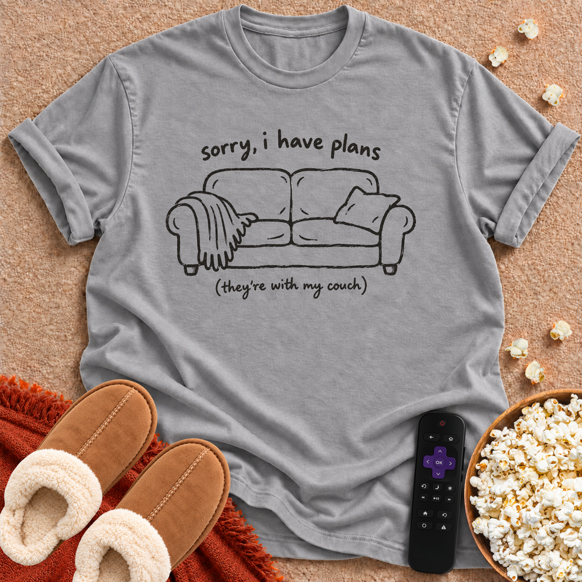 Plans With My Couch T-shirt