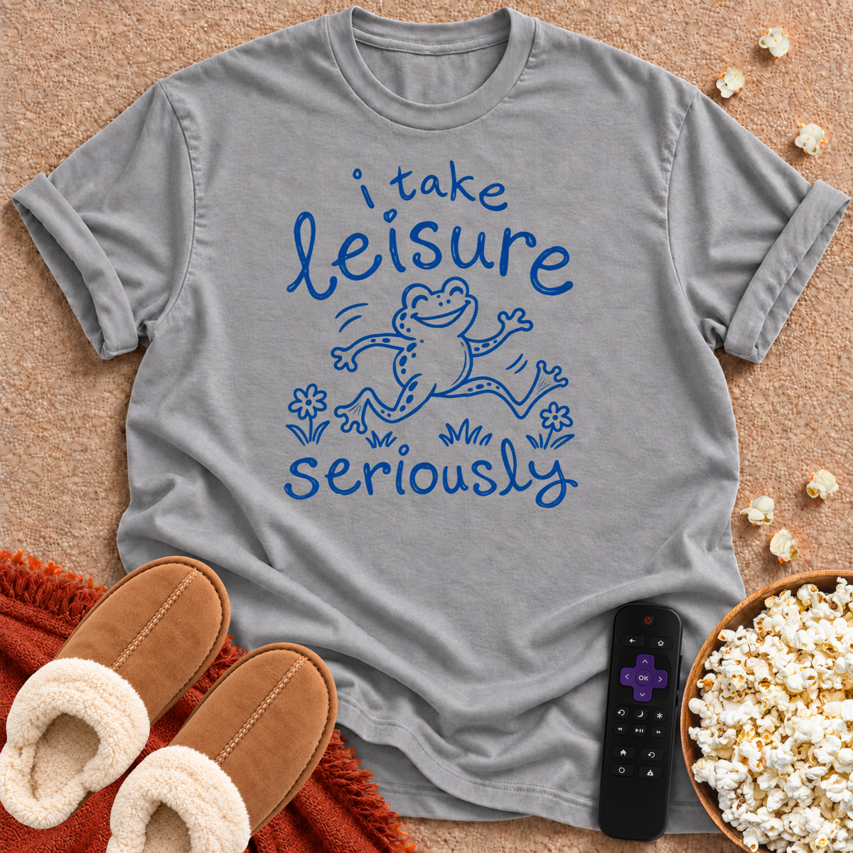 I Take Leisure Seriously T-shirt