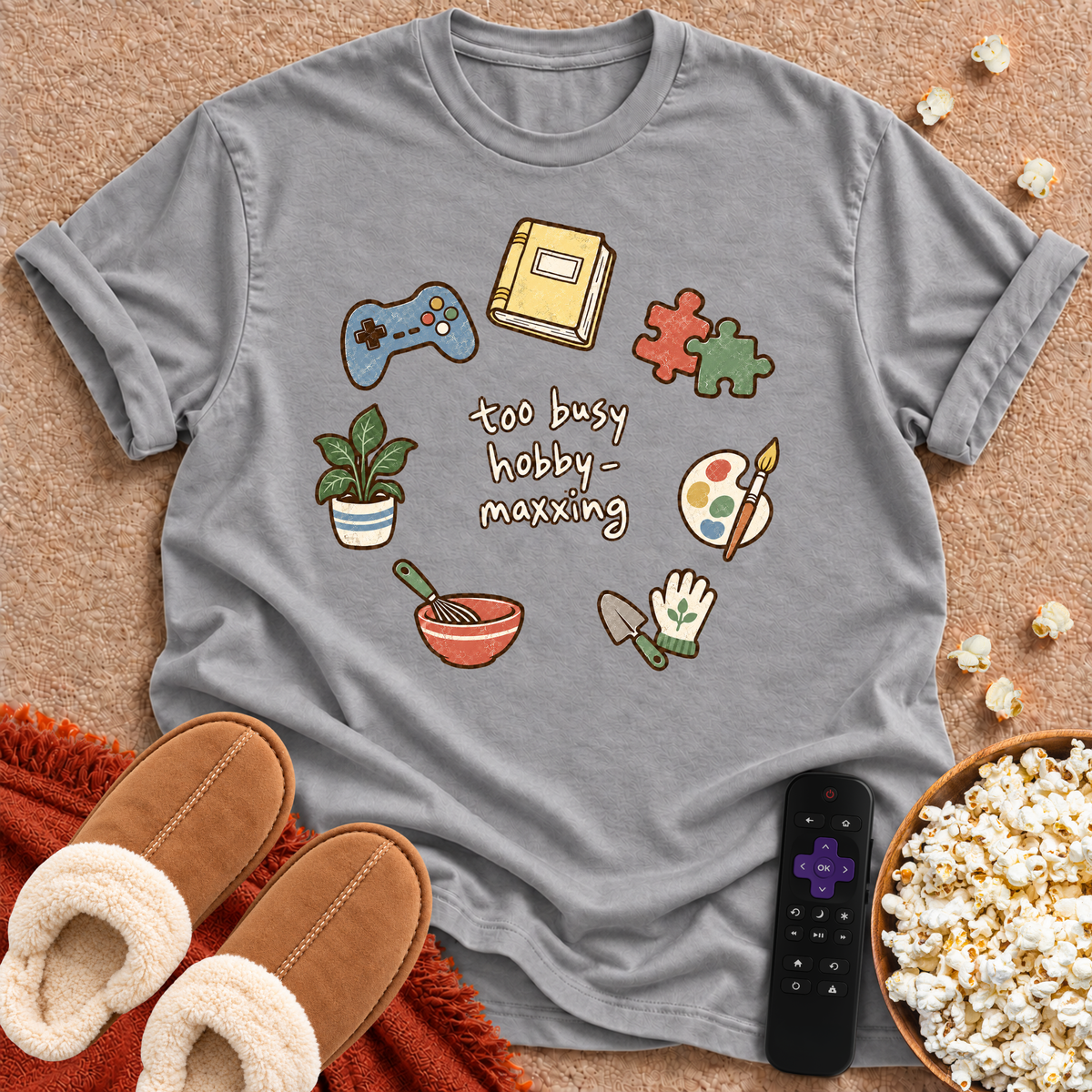 Hobby-maxxing T-shirt