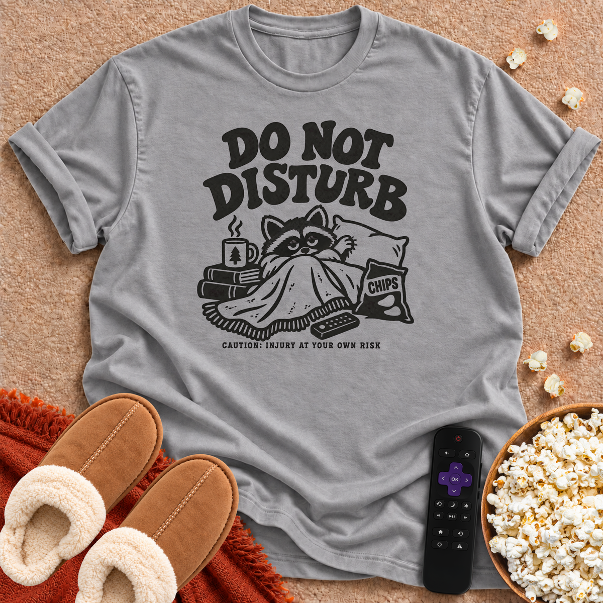 Raccoon: Do Not Disturb T-shirt