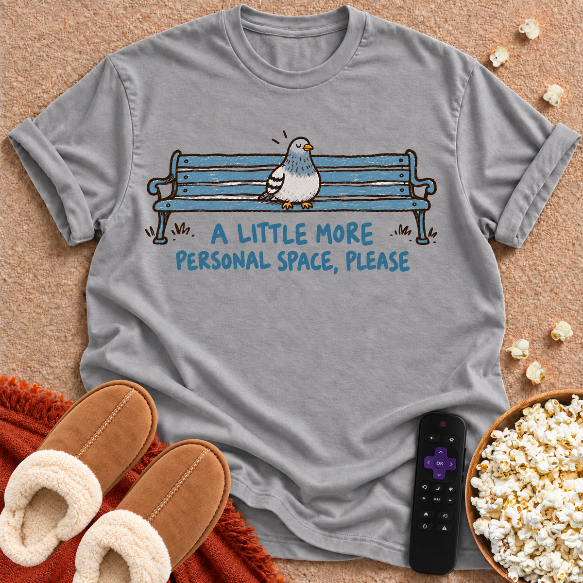 Personal Space Pigeon T-shirt