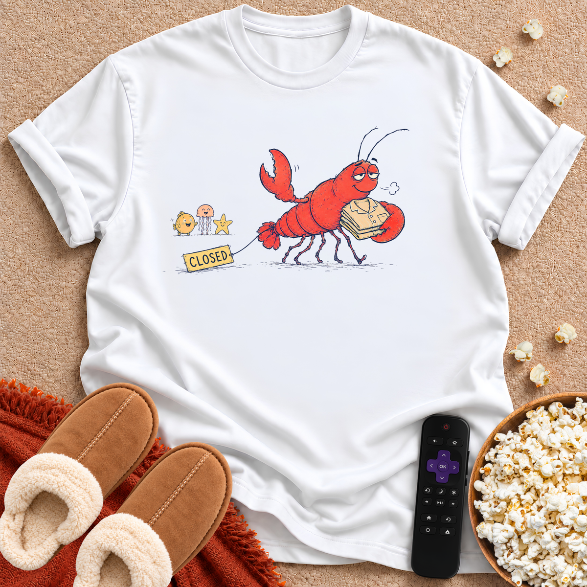 Closed Lobster T-shirt