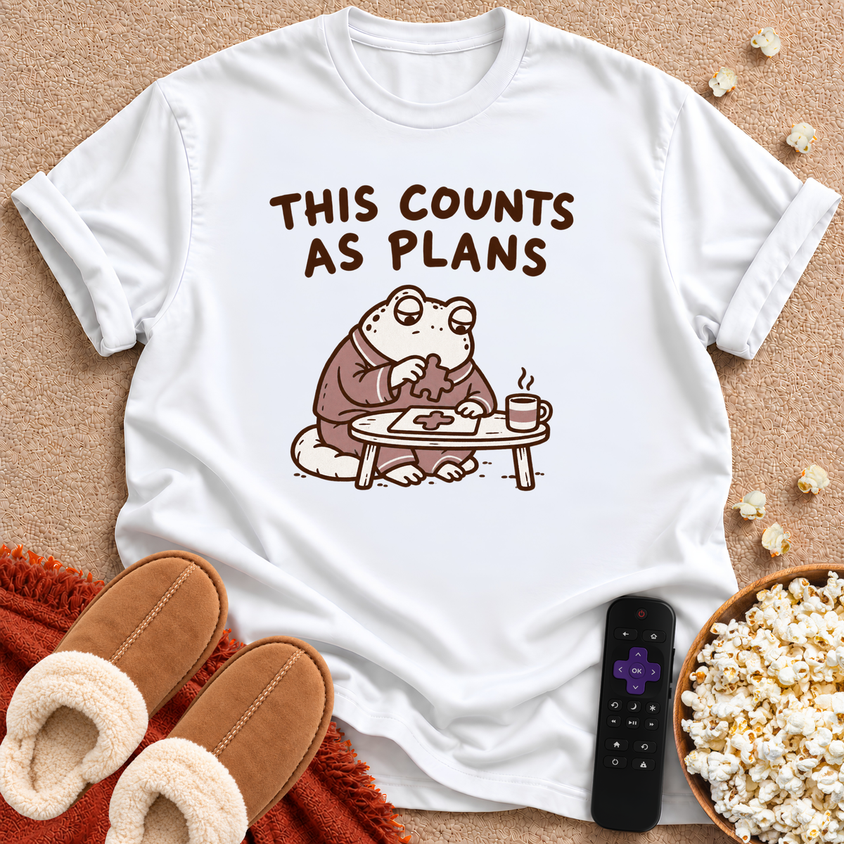 Counts As Plans T-shirt