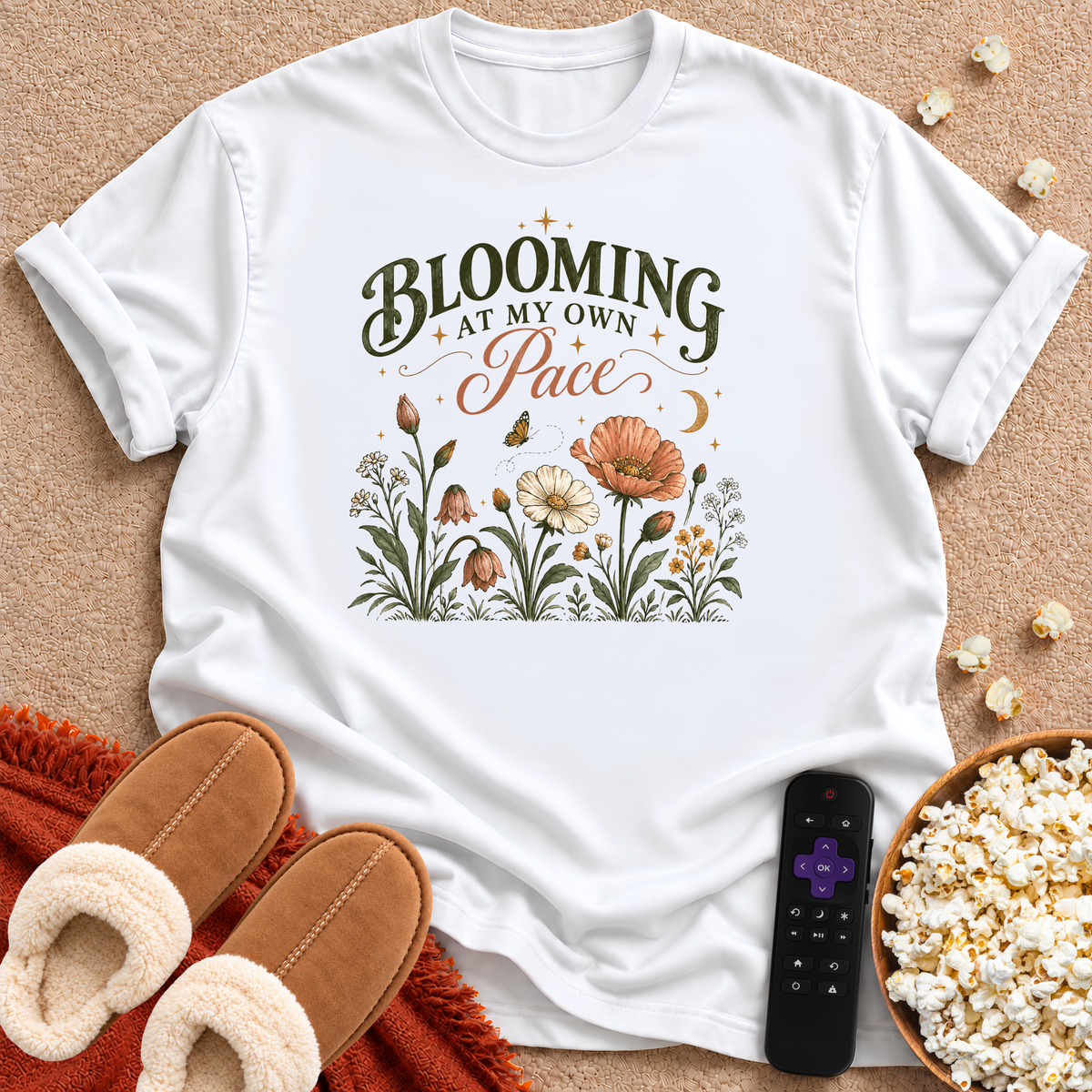Blooming At My Own Pace T-shirt