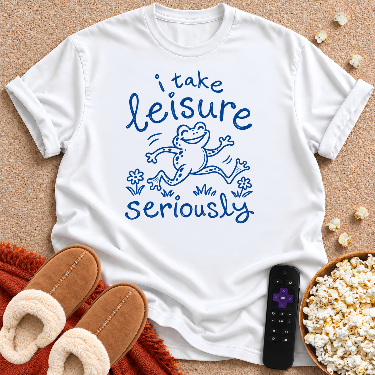I Take Leisure Seriously T-shirt