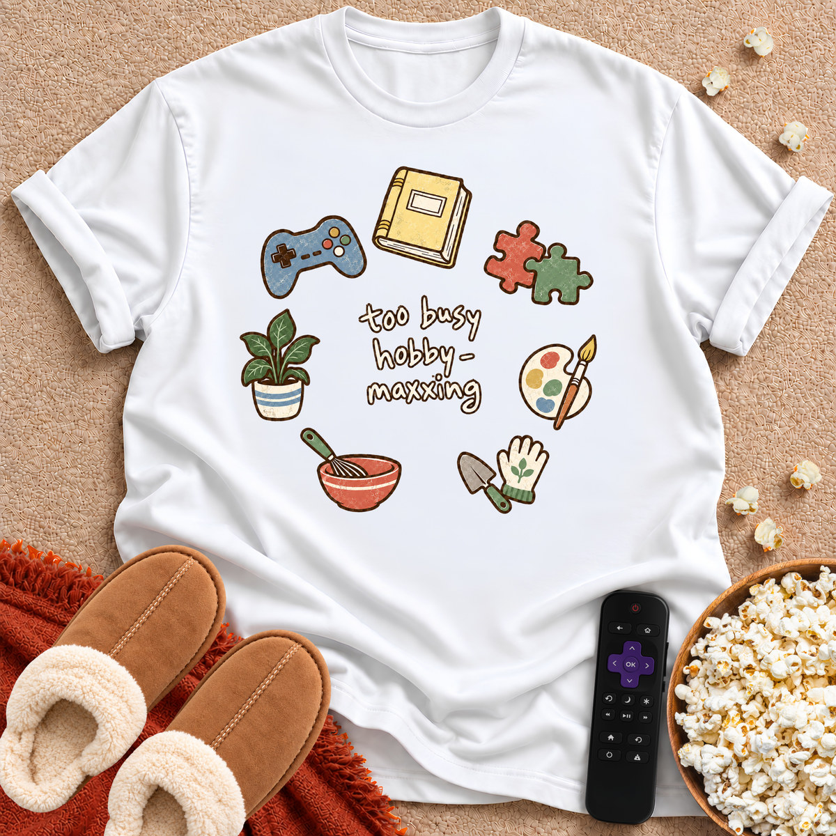 Hobby-maxxing T-shirt