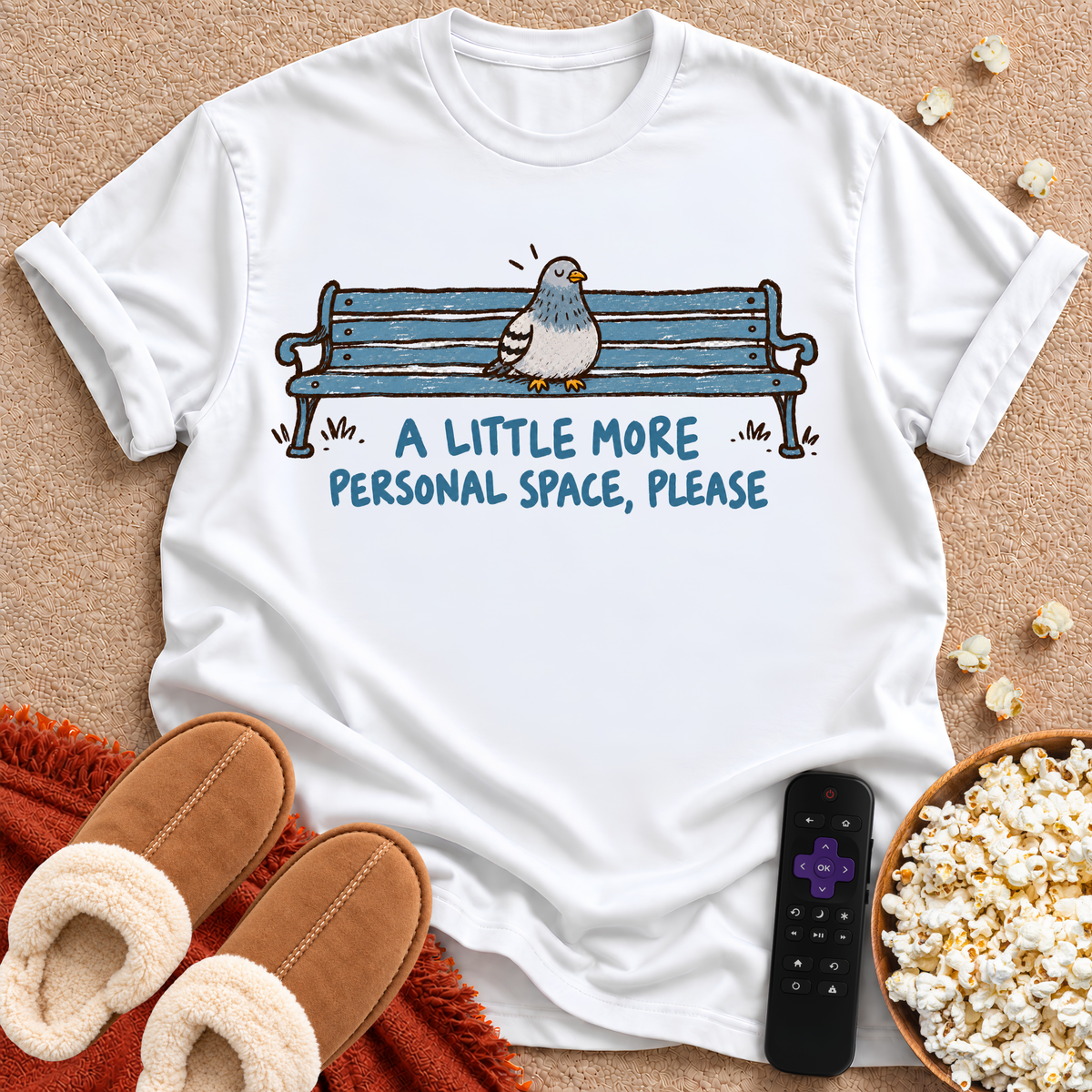 Personal Space Pigeon T-shirt