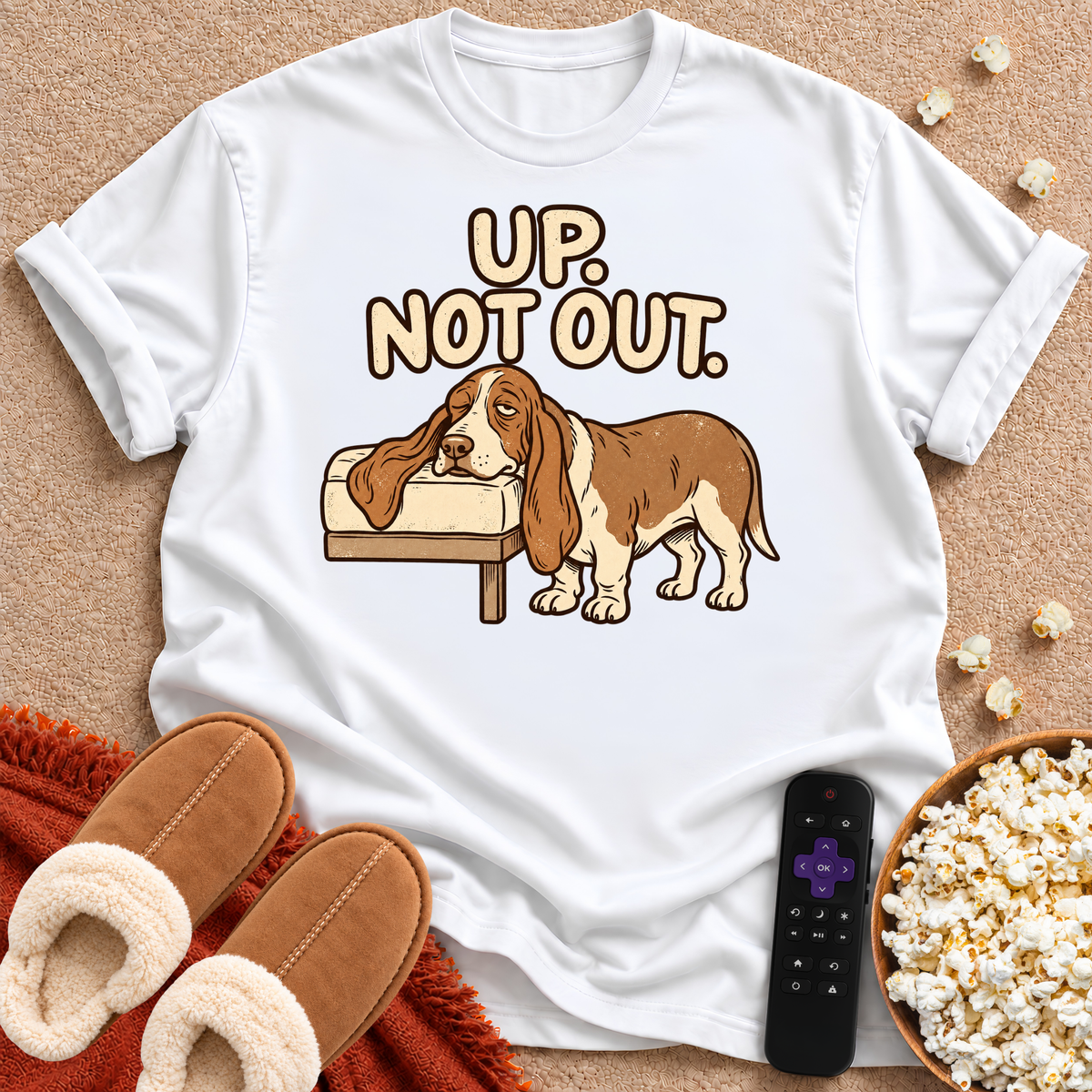 Up. Not Out. T-shirt