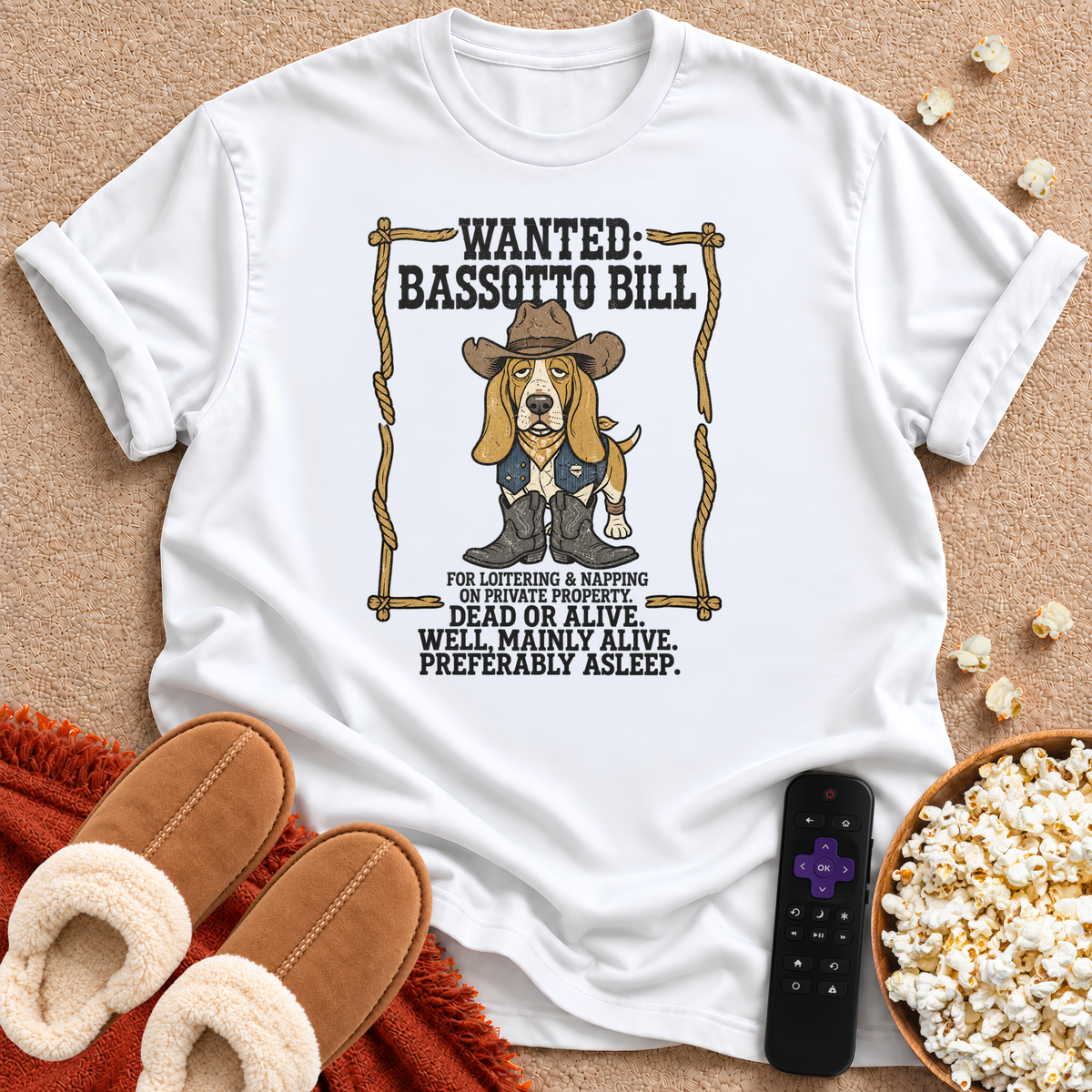 Wanted: Bassotto Bill T-shirt