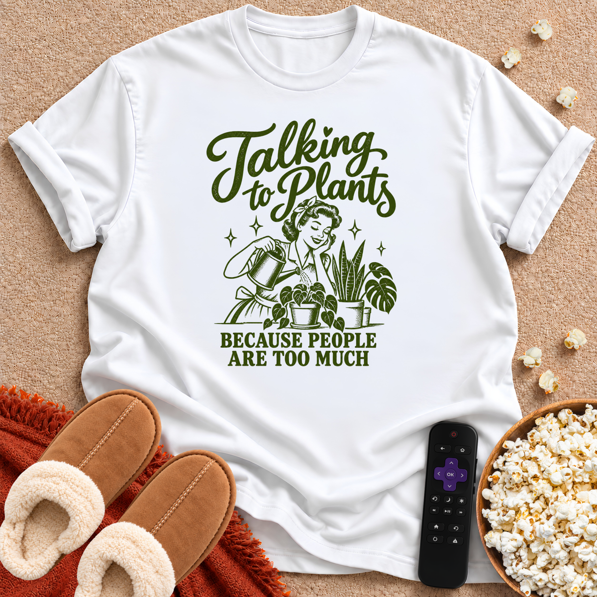 Talking To Plants T-shirt