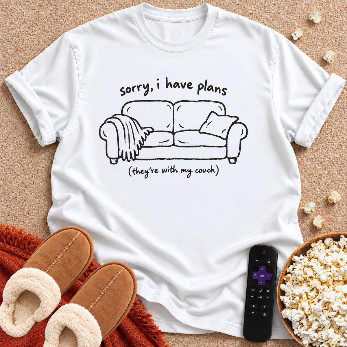 Plans With My Couch T-shirt