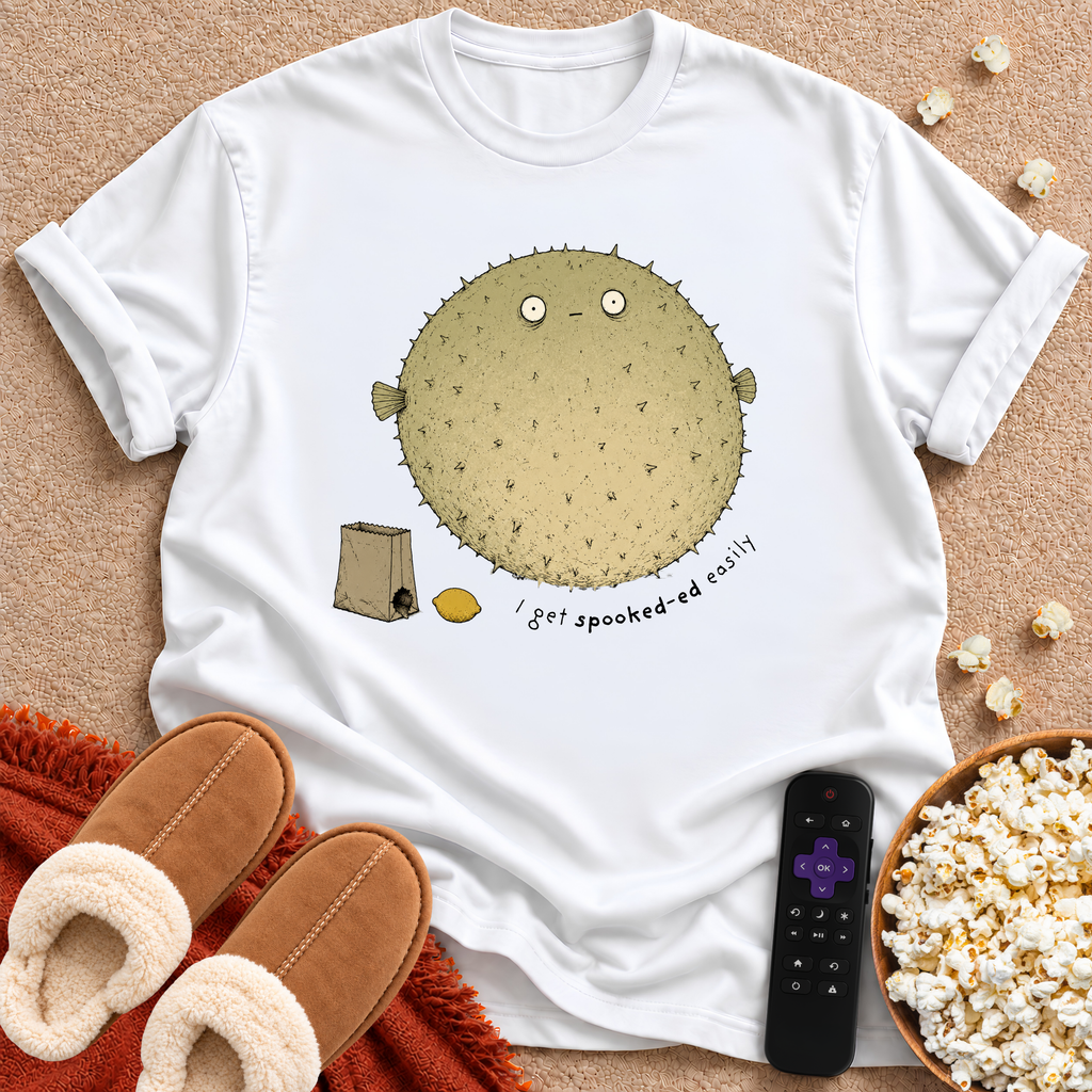 Spooked-ed Blowfish T-shirt