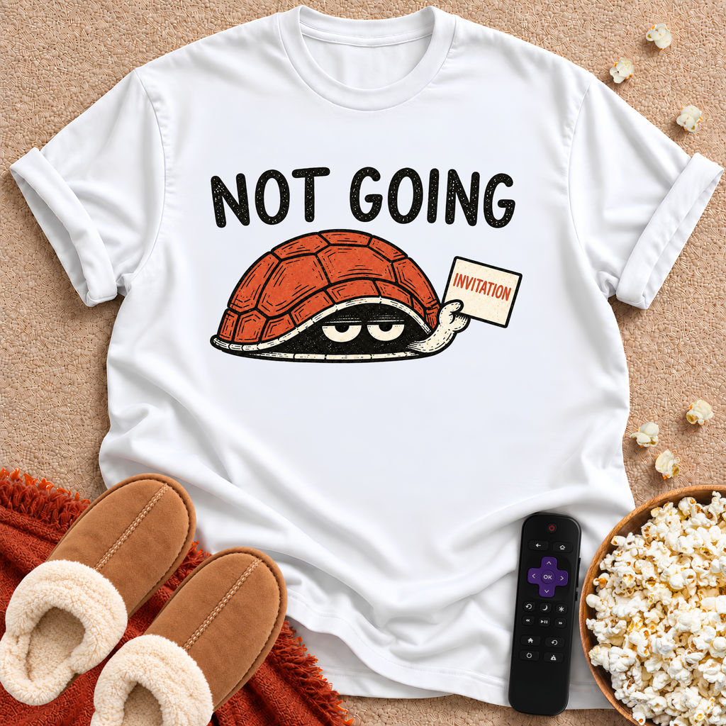 Not Going Turtle T-shirt