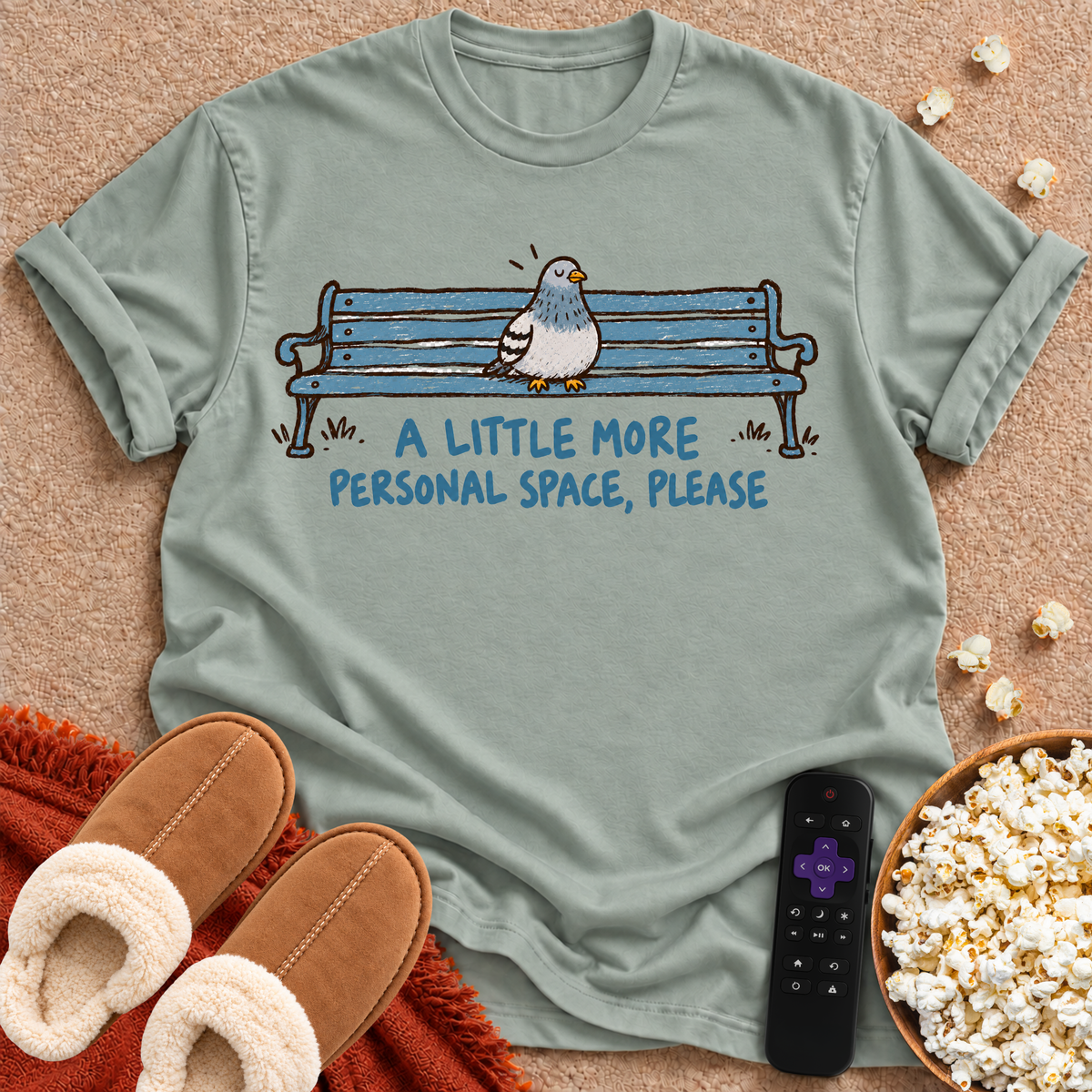 Personal Space Pigeon T-shirt