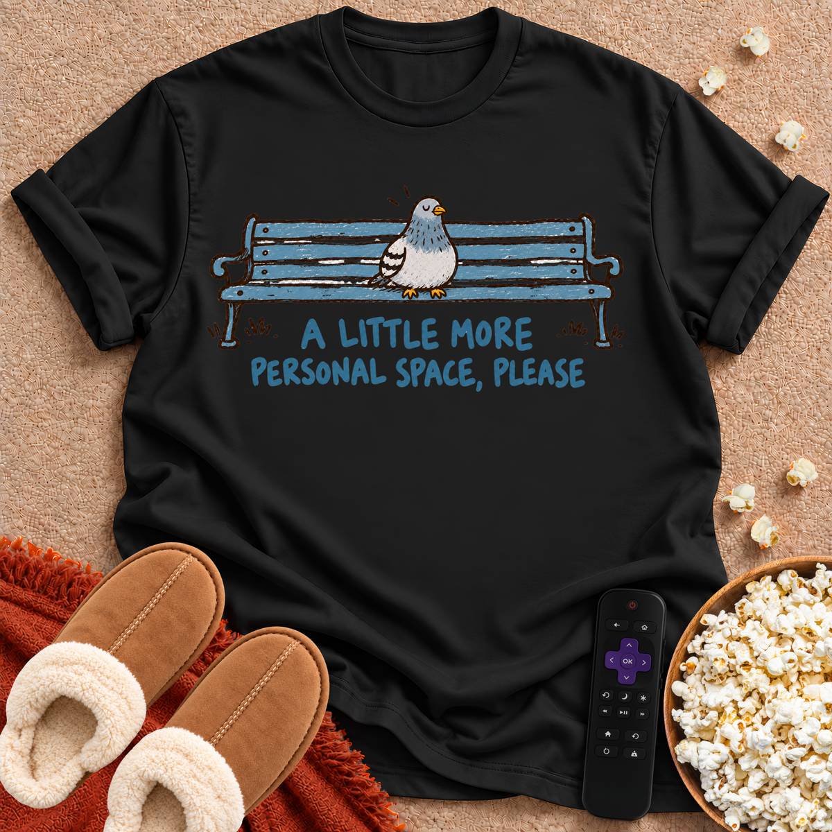Personal Space Pigeon T-shirt