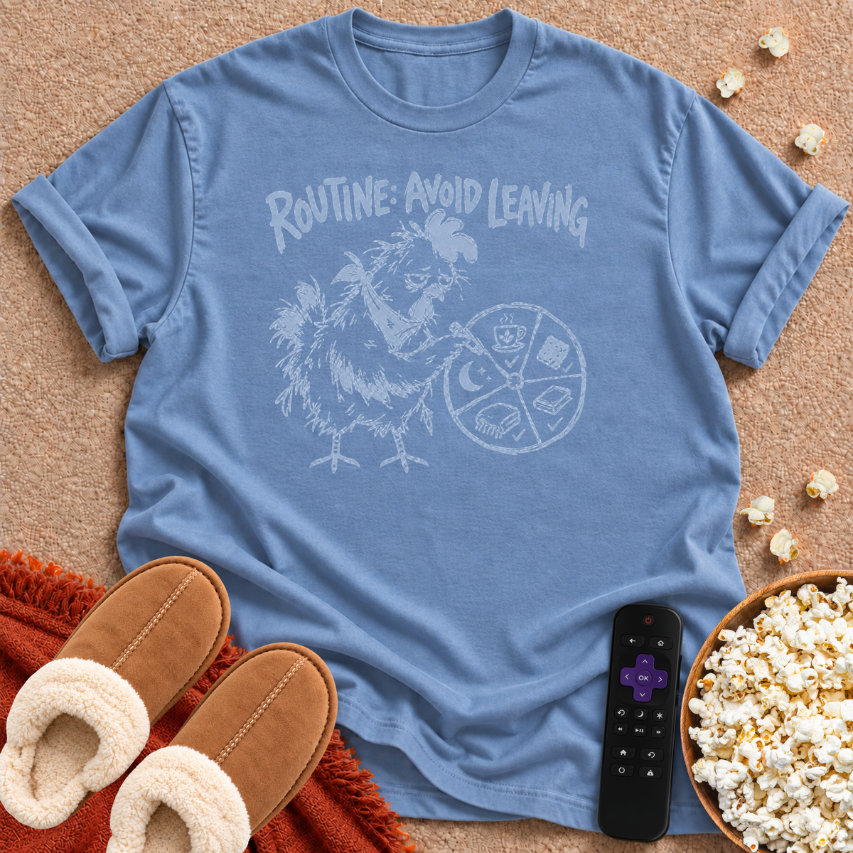 Routine: Avoid Leaving T-shirt