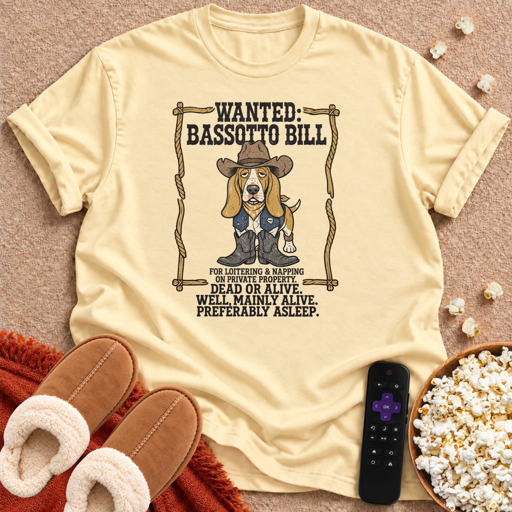 Wanted: Bassotto Bill T-shirt
