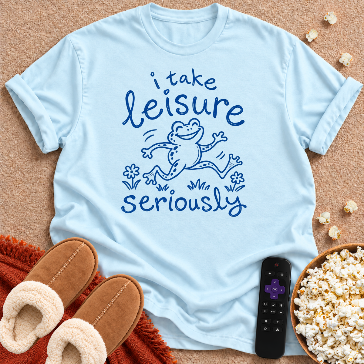 I Take Leisure Seriously T-shirt
