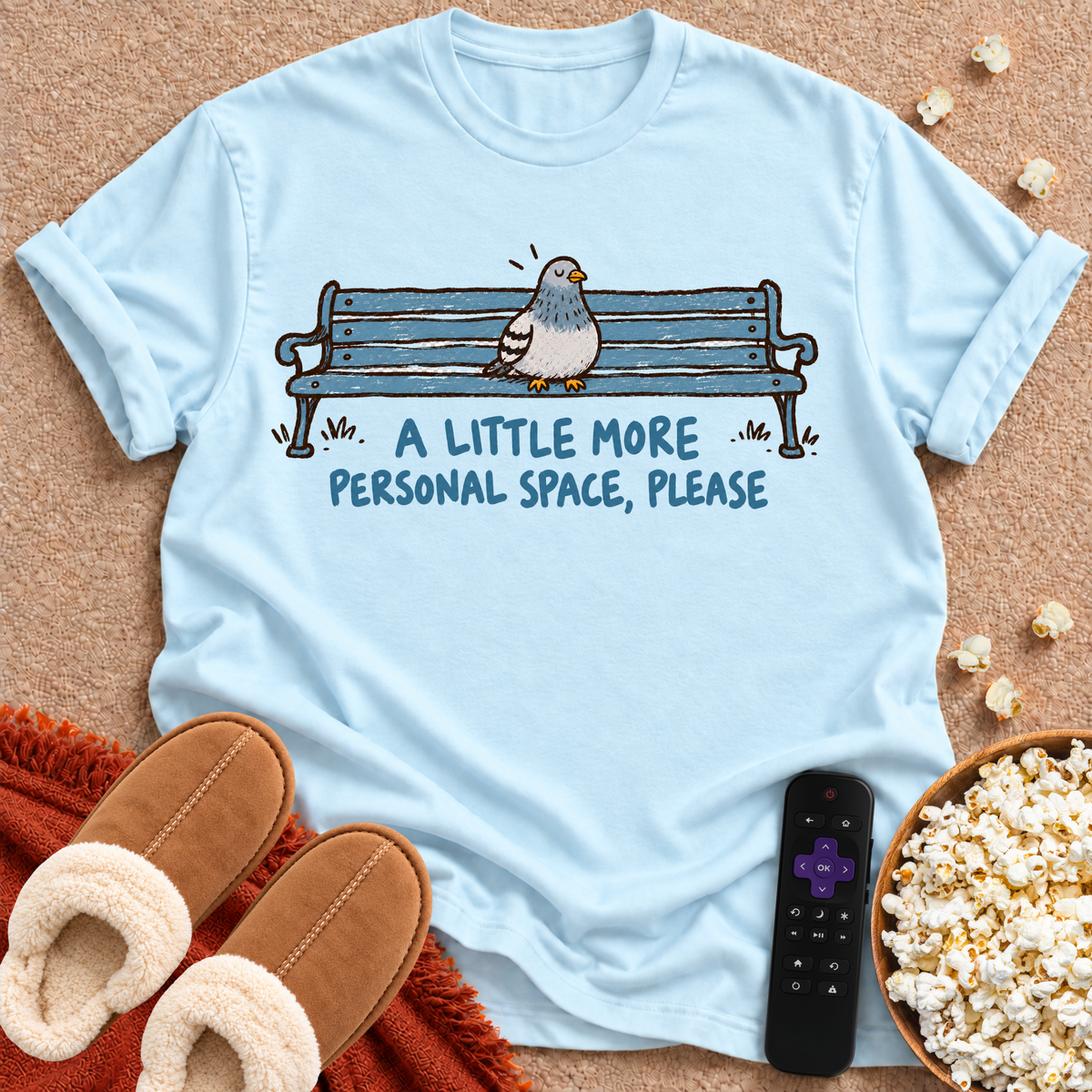 Personal Space Pigeon T-shirt