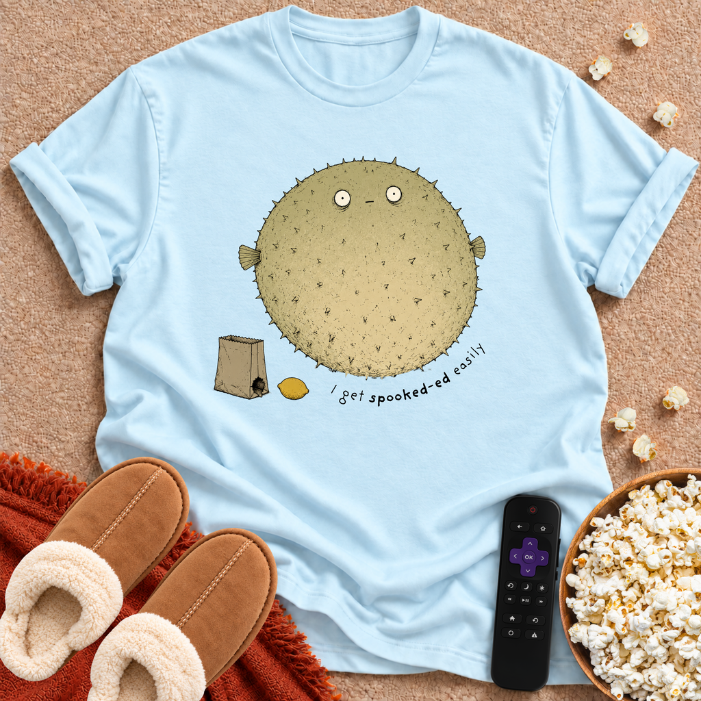 Spooked-ed Blowfish T-shirt