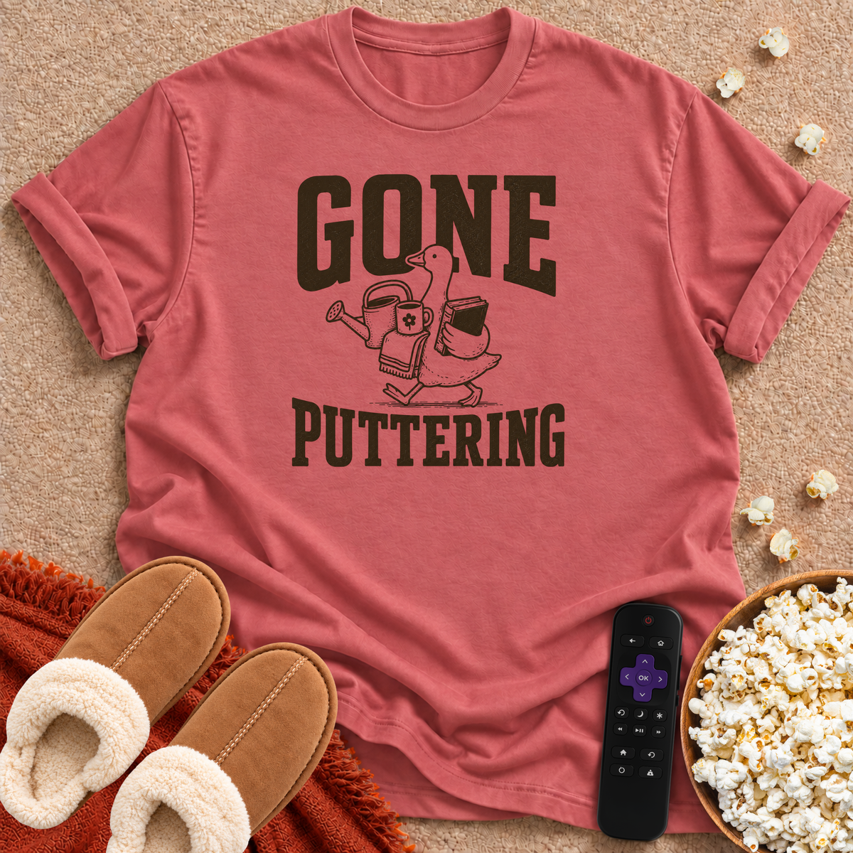 Gone Puttering Goose T-Shirt