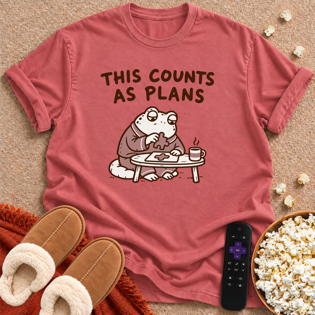 Counts As Plans T-shirt