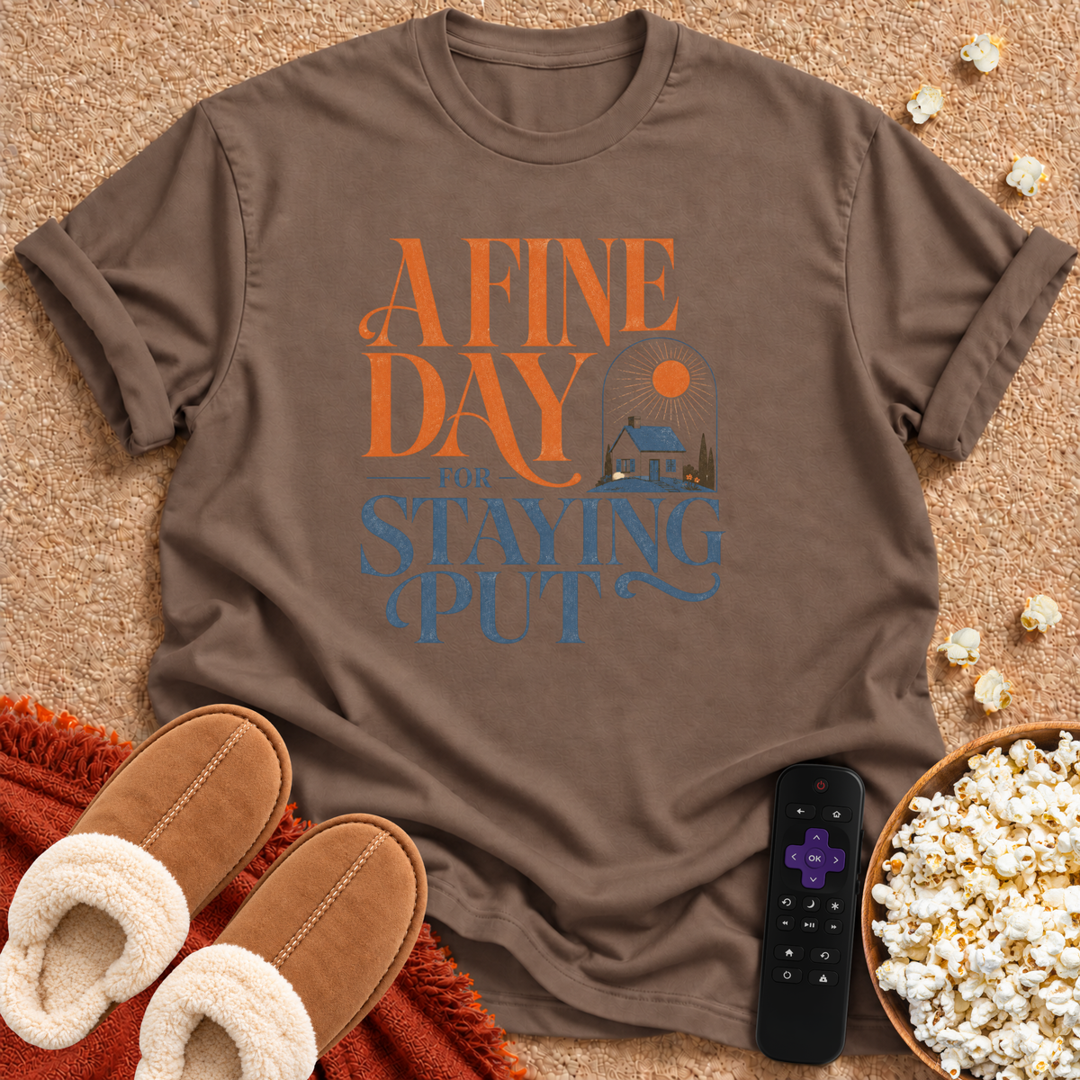 A Fine Day For Staying Put T-shirt