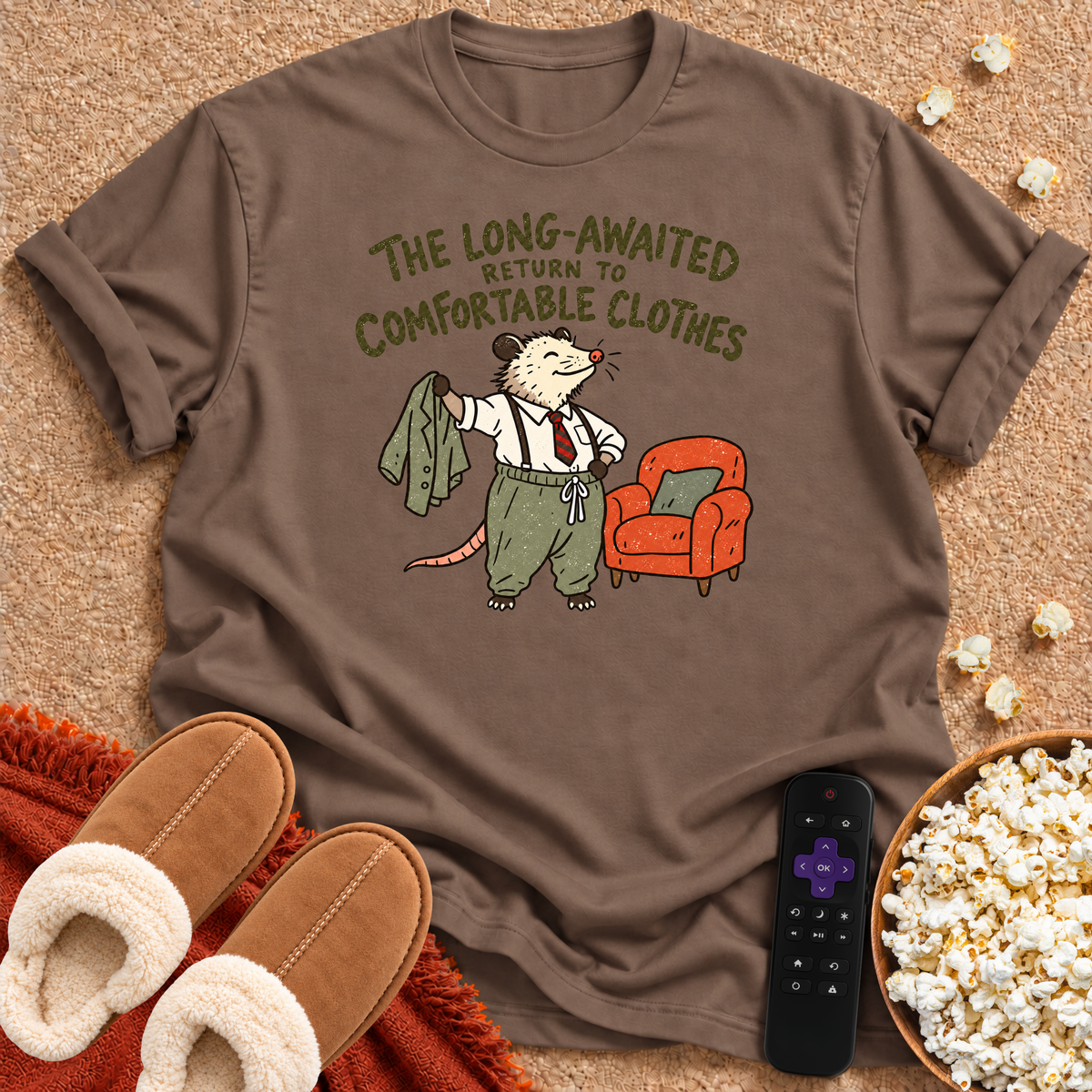 Comfortable Clothes Possum T-shirt