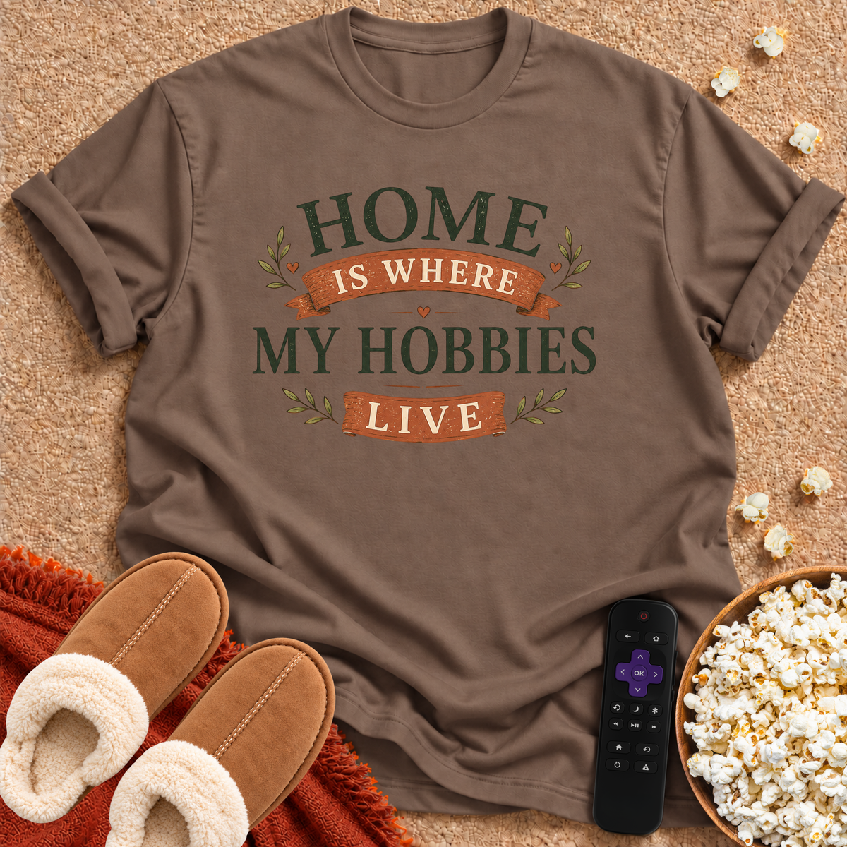 Home Is Where My Hobbies Live T-shirt