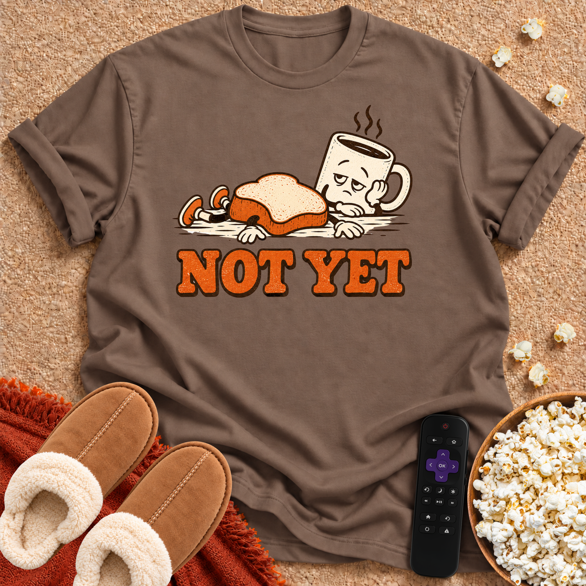 Not Yet Toast & Coffee T-shirt