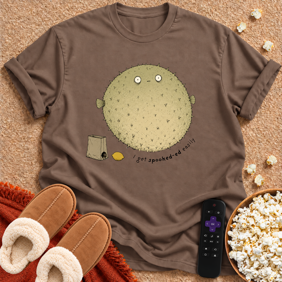 Spooked-ed Blowfish T-shirt