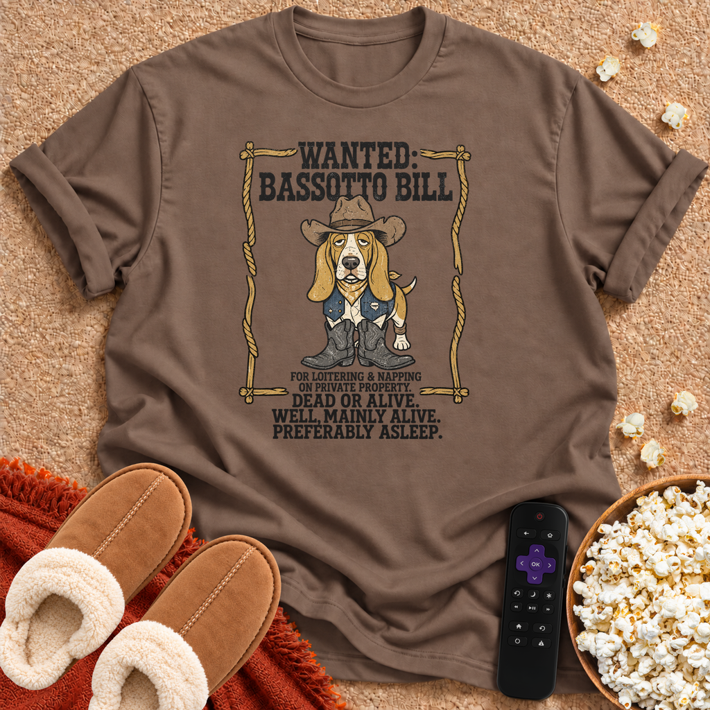 Wanted: Bassotto Bill T-shirt