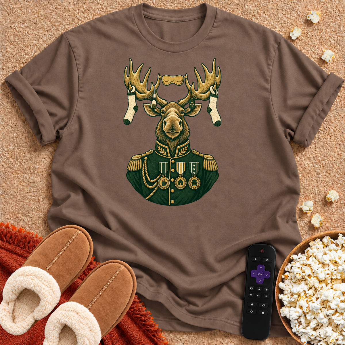 Highly Decorated Moose T-shirt