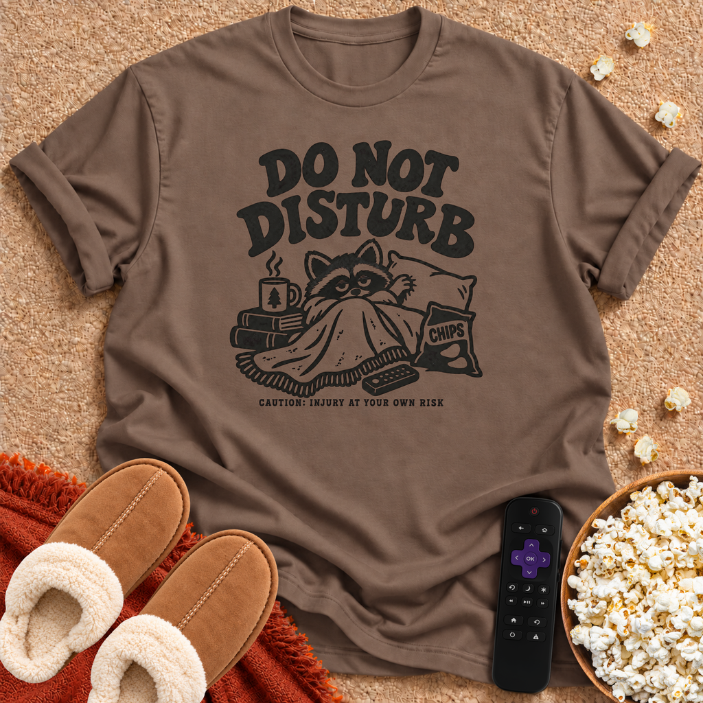 Raccoon: Do Not Disturb T-shirt