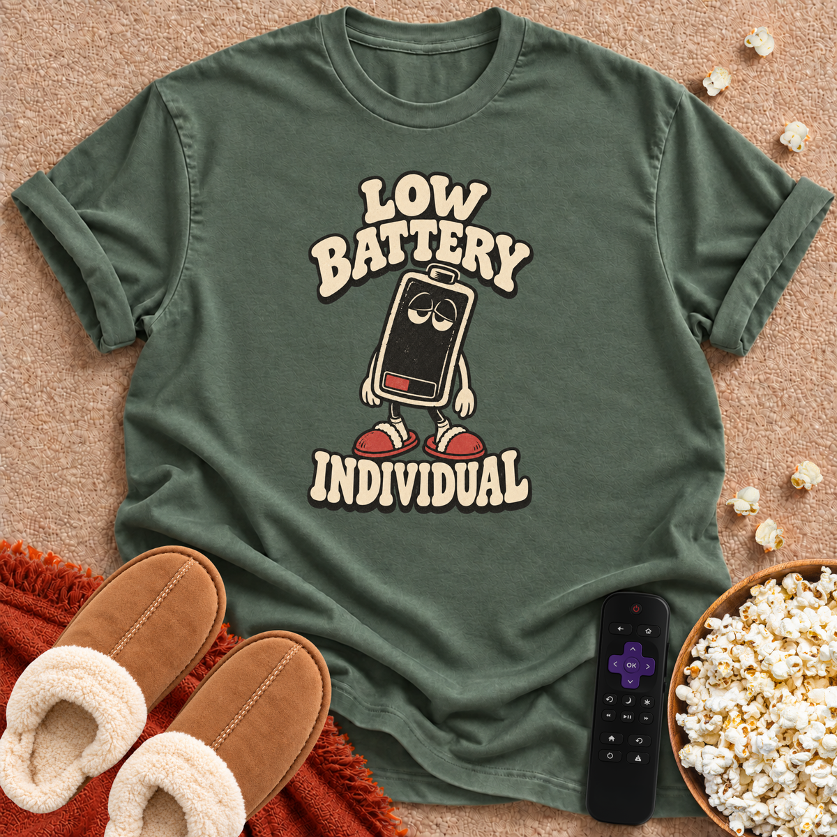 Low Battery Individual T-shirt