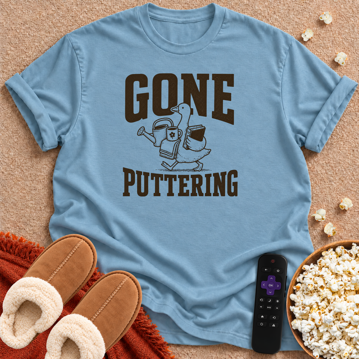 Gone Puttering Goose T-Shirt