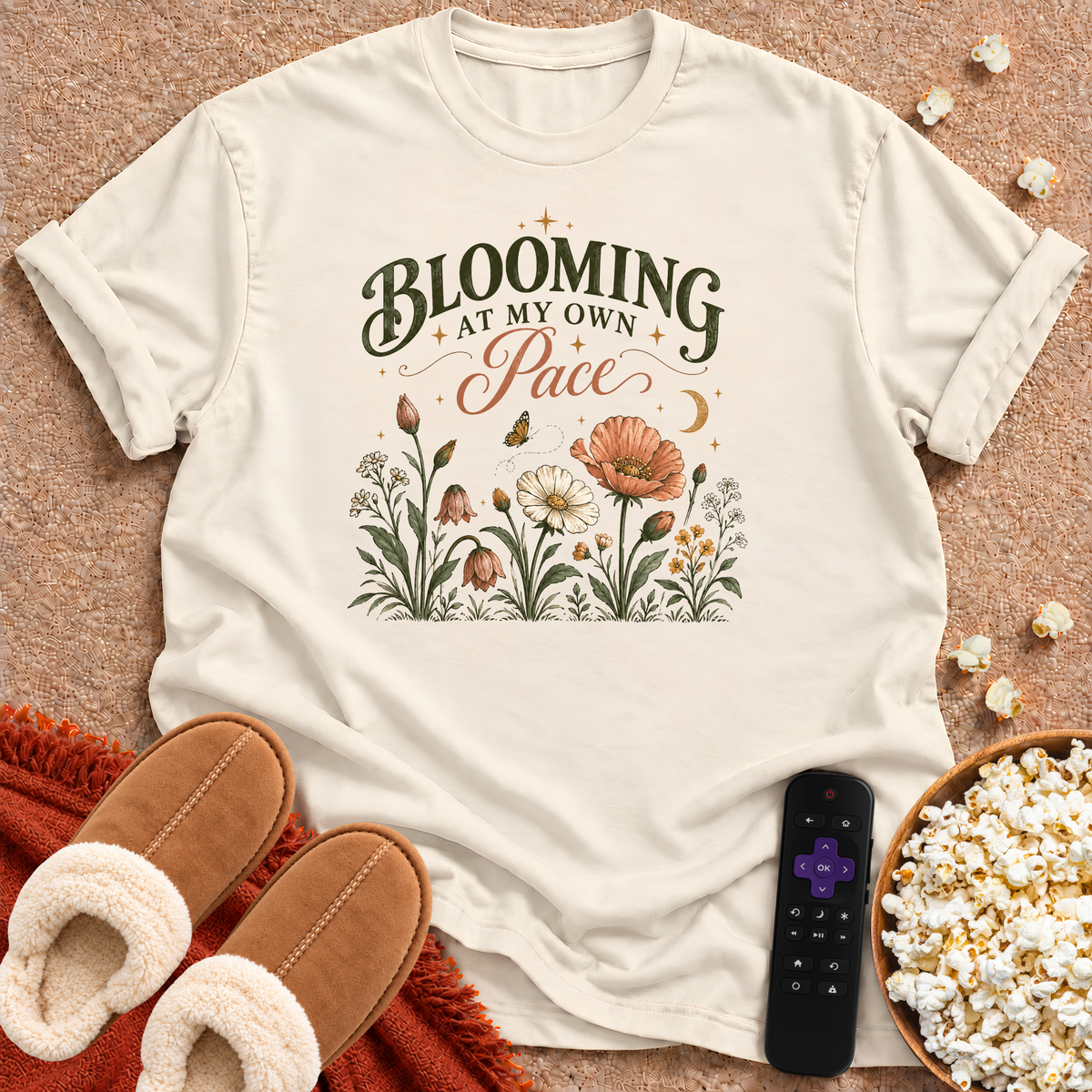 Blooming At My Own Pace T-shirt