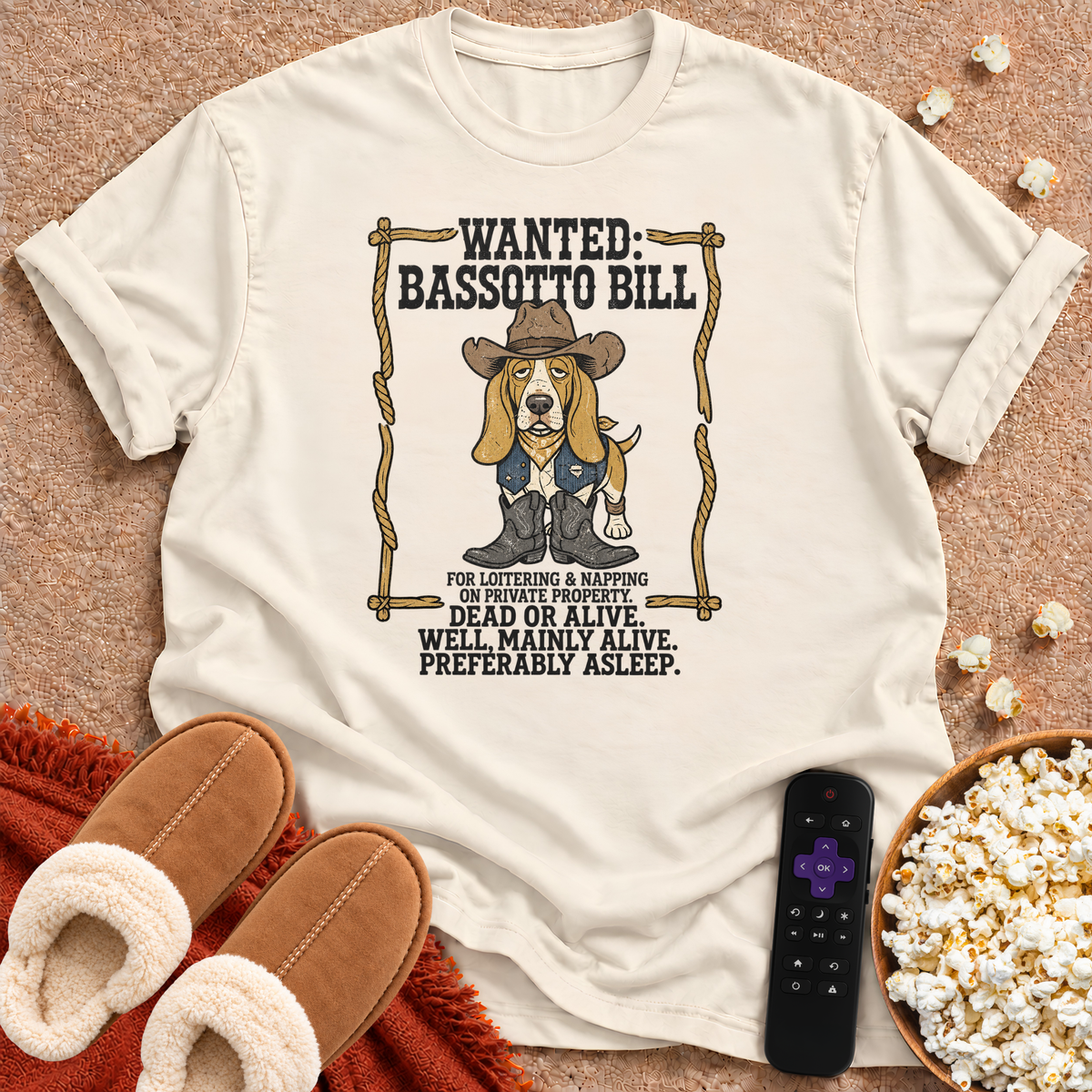 Wanted: Bassotto Bill T-shirt
