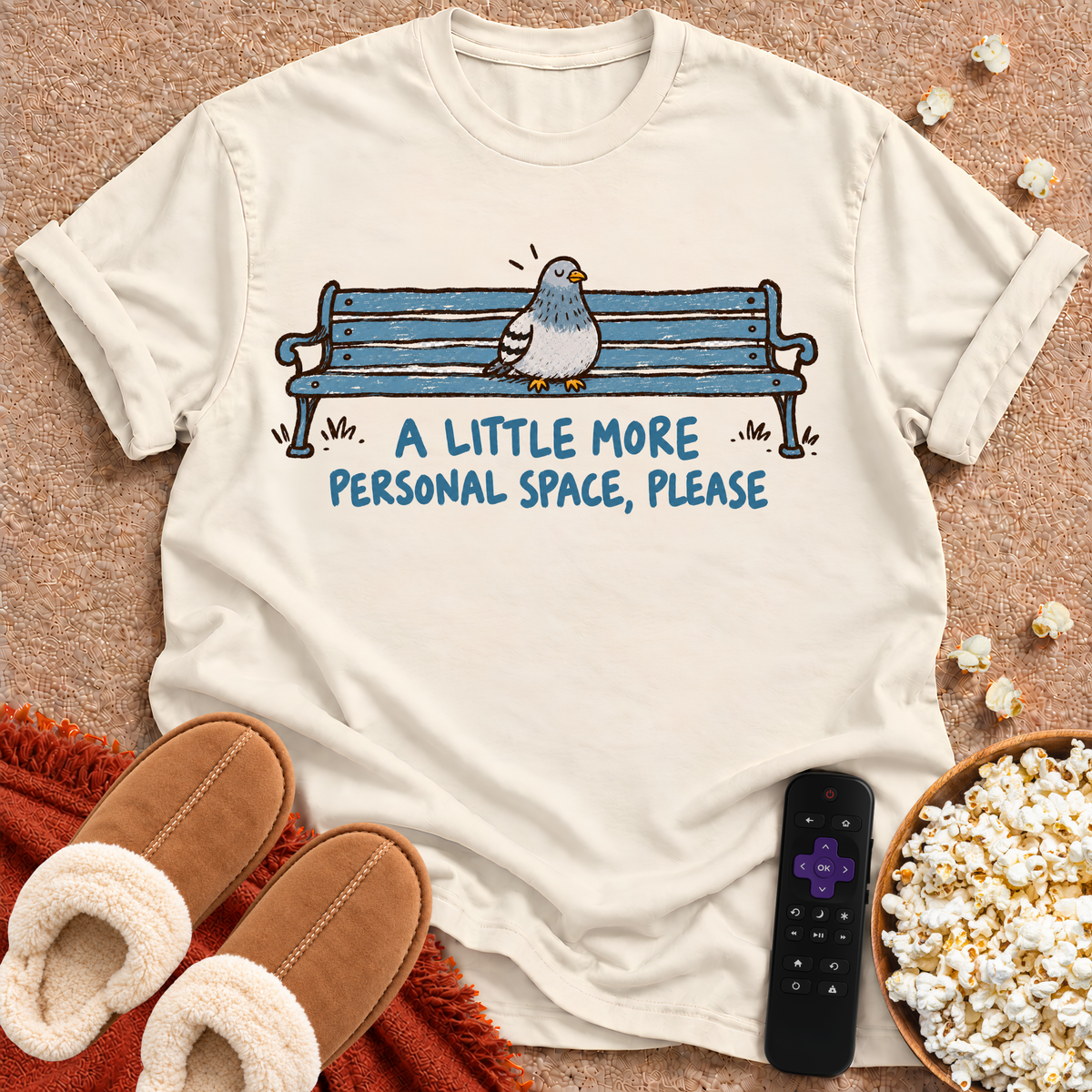 Personal Space Pigeon T-shirt