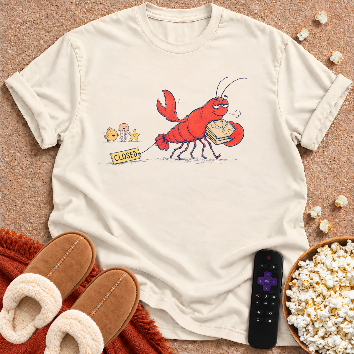 Closed Lobster T-shirt
