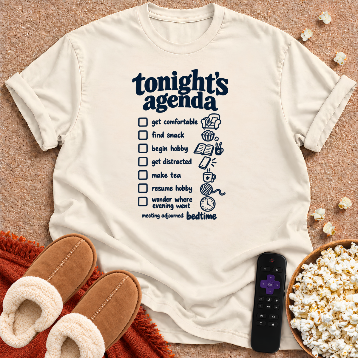 Tonight's Agenda T-shirt