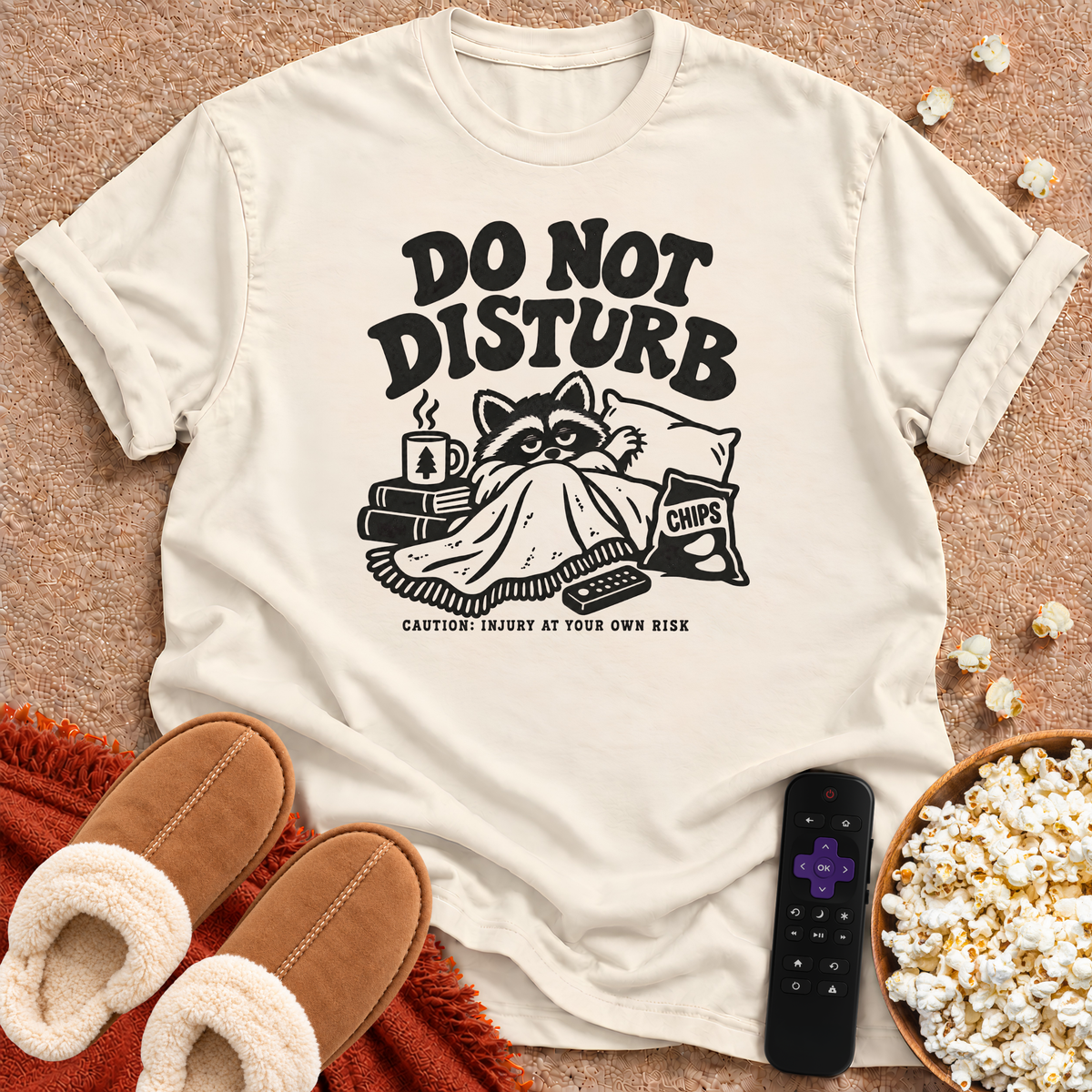 Raccoon: Do Not Disturb T-shirt