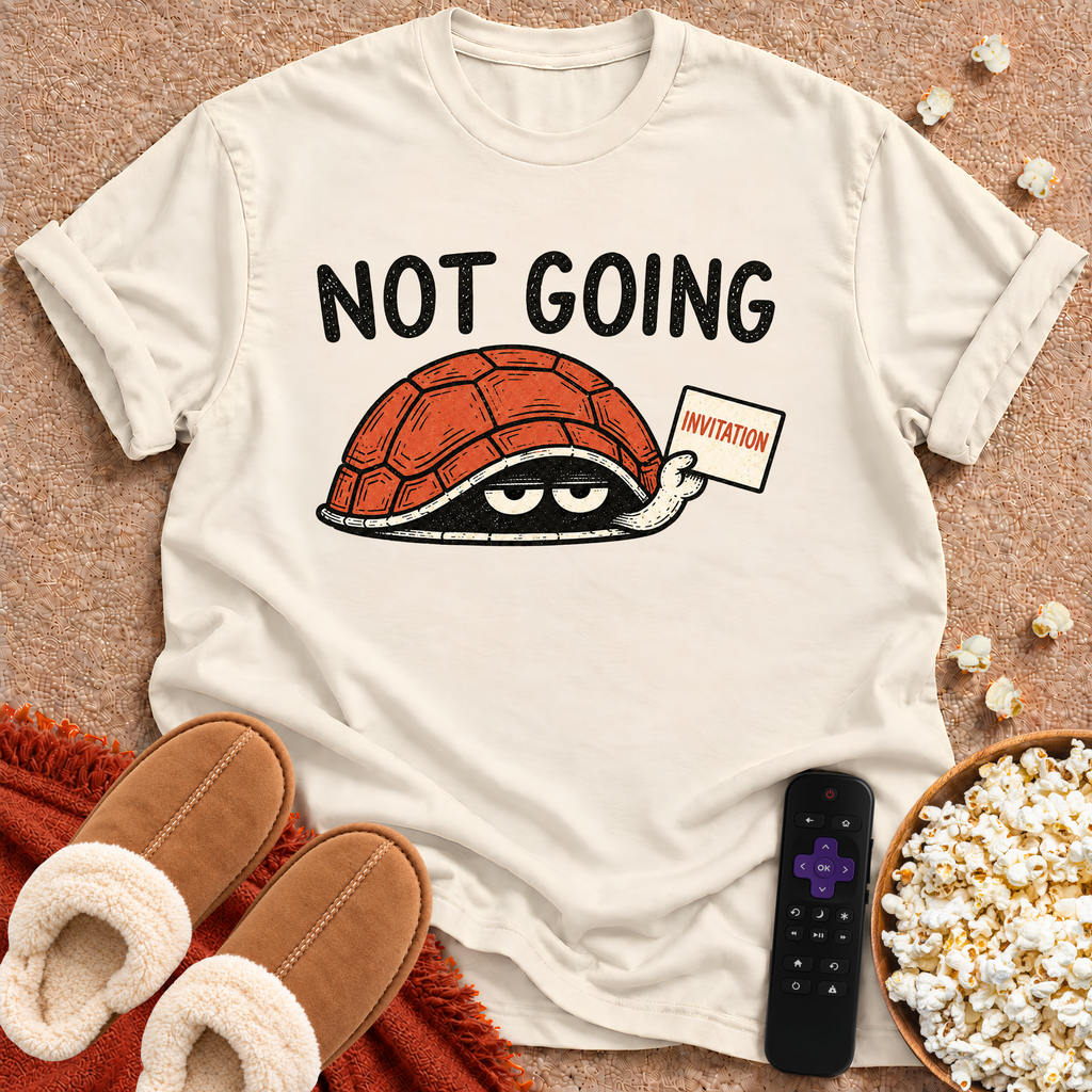 Not Going Turtle T-shirt