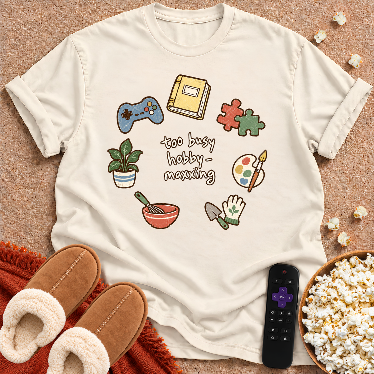 Hobby-maxxing T-shirt
