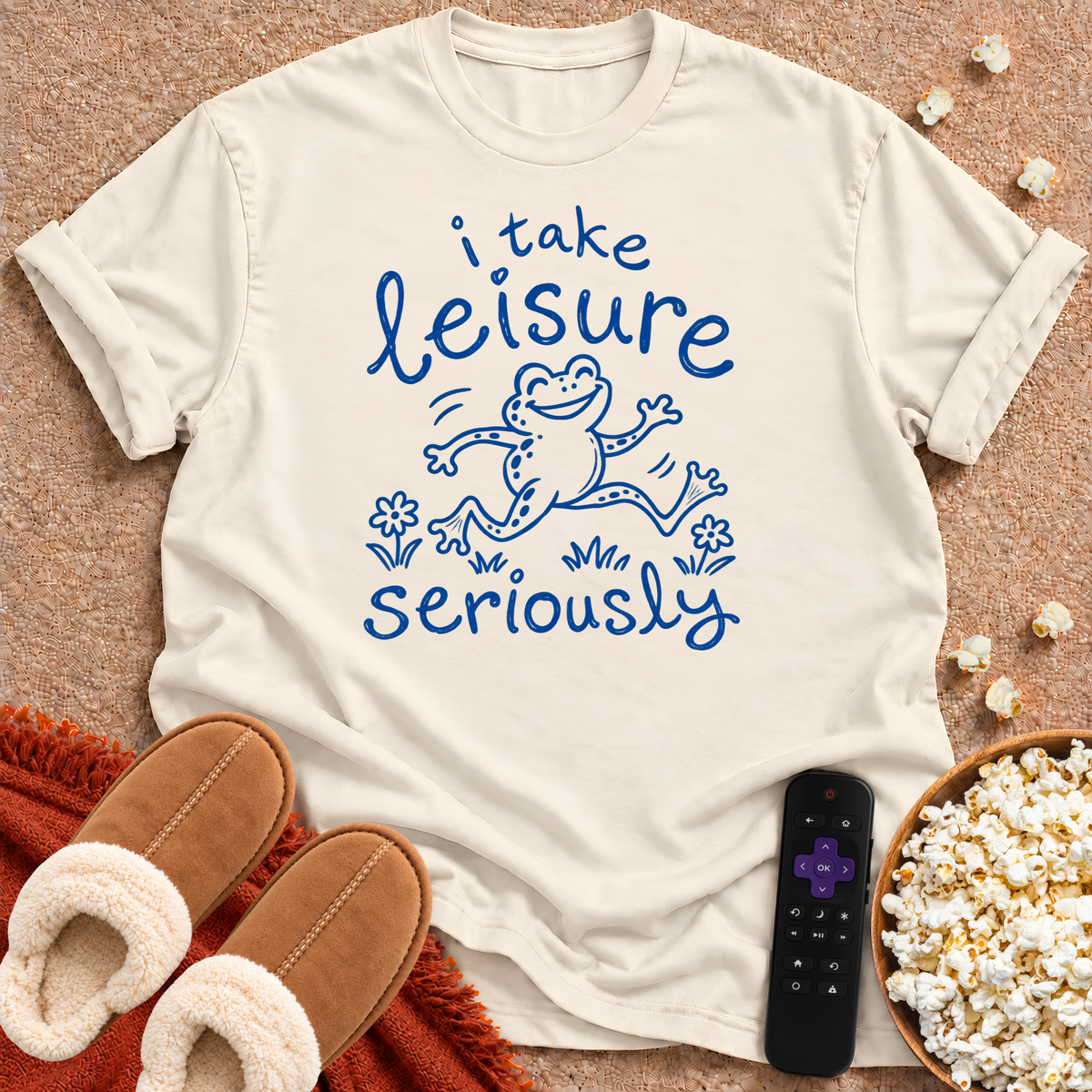 I Take Leisure Seriously T-shirt