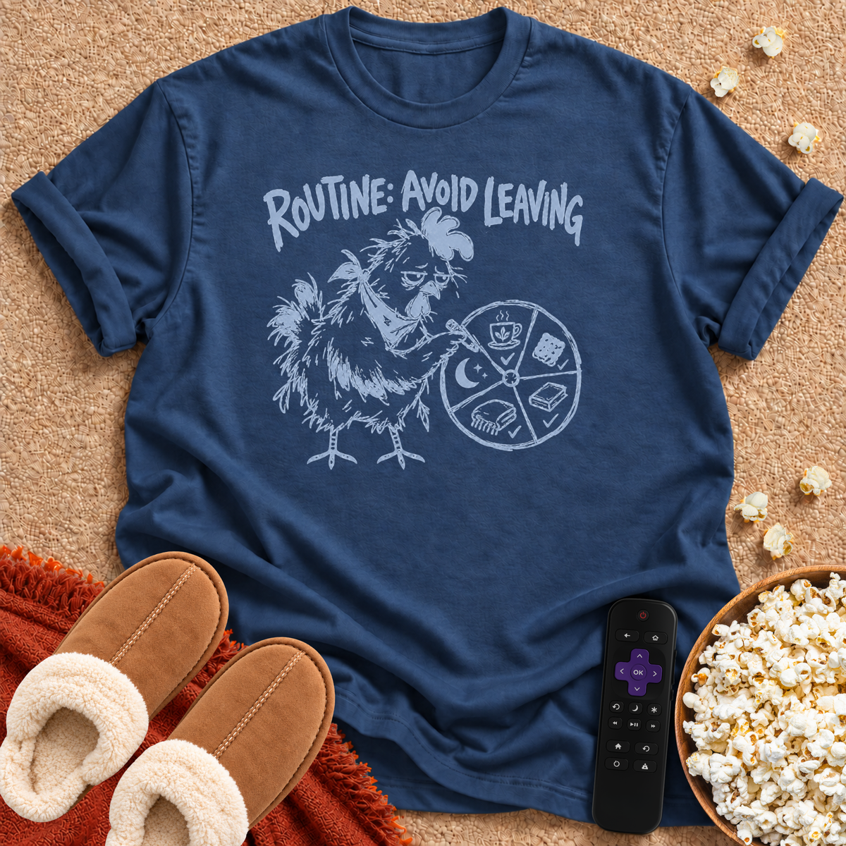 Routine: Avoid Leaving T-shirt