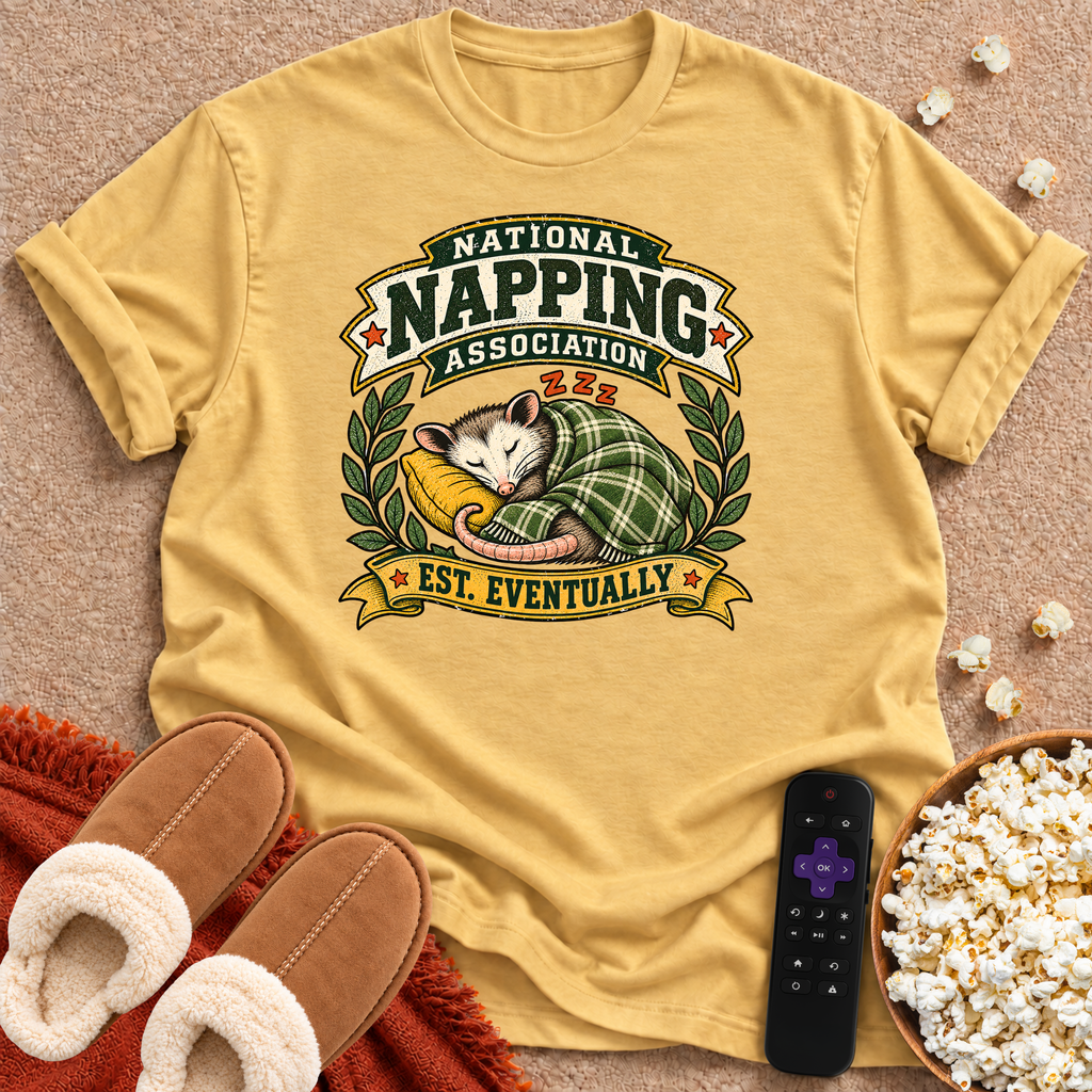 National Napping Association T-shirt